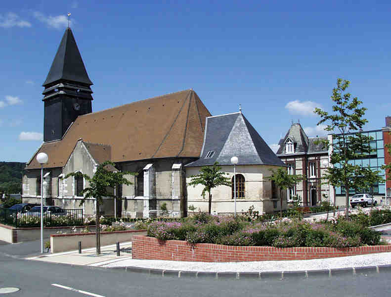 eglise, saint, zoom, colorbox